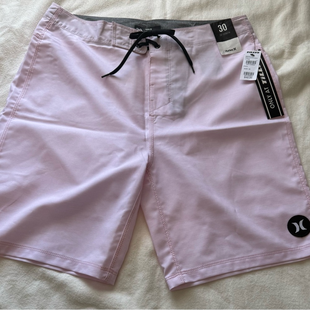 Hurley Men's Light Pink Board Shorts